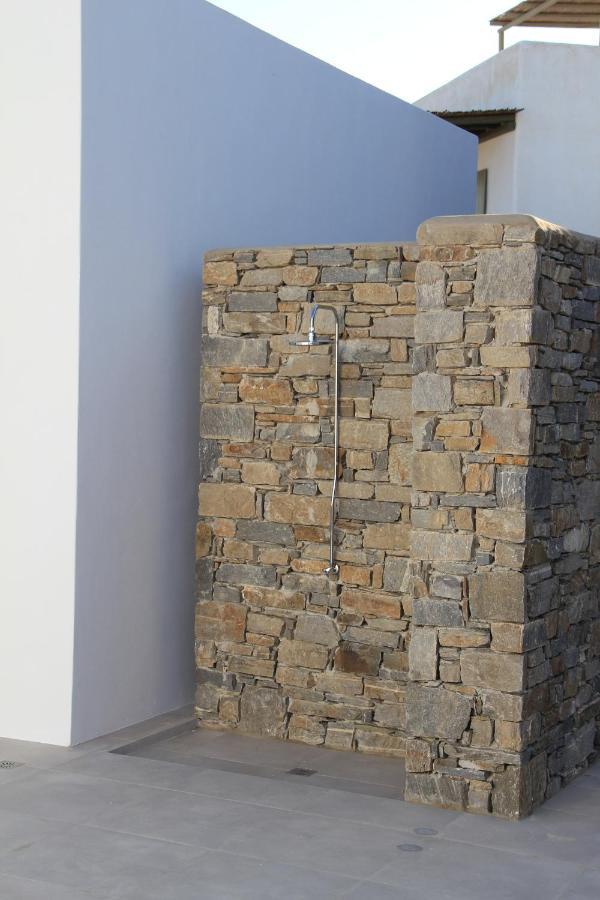Paros-Memories-Neubau-Villen, Sportpool Aspro Chorio Экстерьер фото