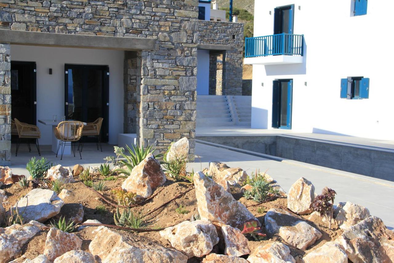 Paros-Memories-Neubau-Villen, Sportpool Aspro Chorio Экстерьер фото