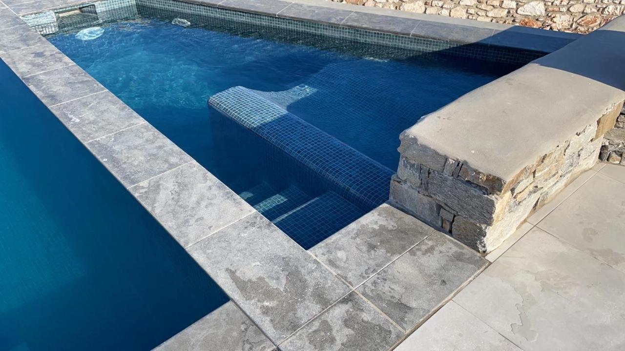 Paros-Memories-Neubau-Villen, Sportpool Aspro Chorio Экстерьер фото