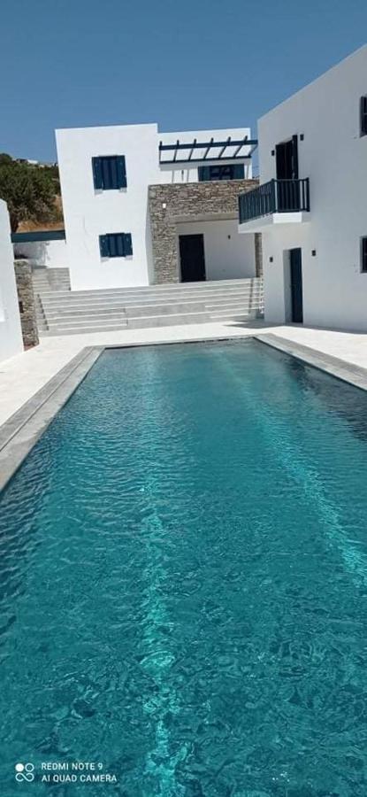 Paros-Memories-Neubau-Villen, Sportpool Aspro Chorio Экстерьер фото