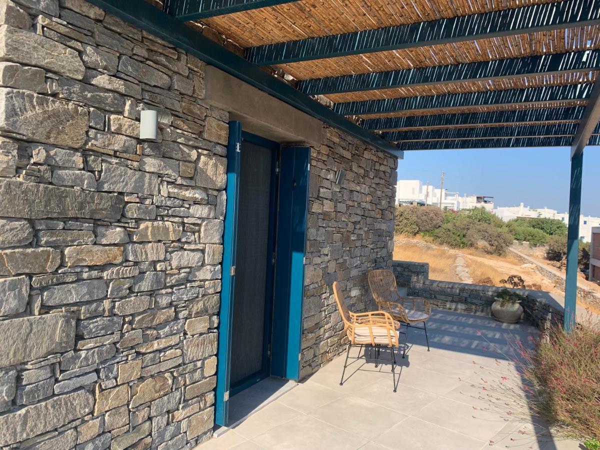 Paros-Memories-Neubau-Villen, Sportpool Aspro Chorio Экстерьер фото