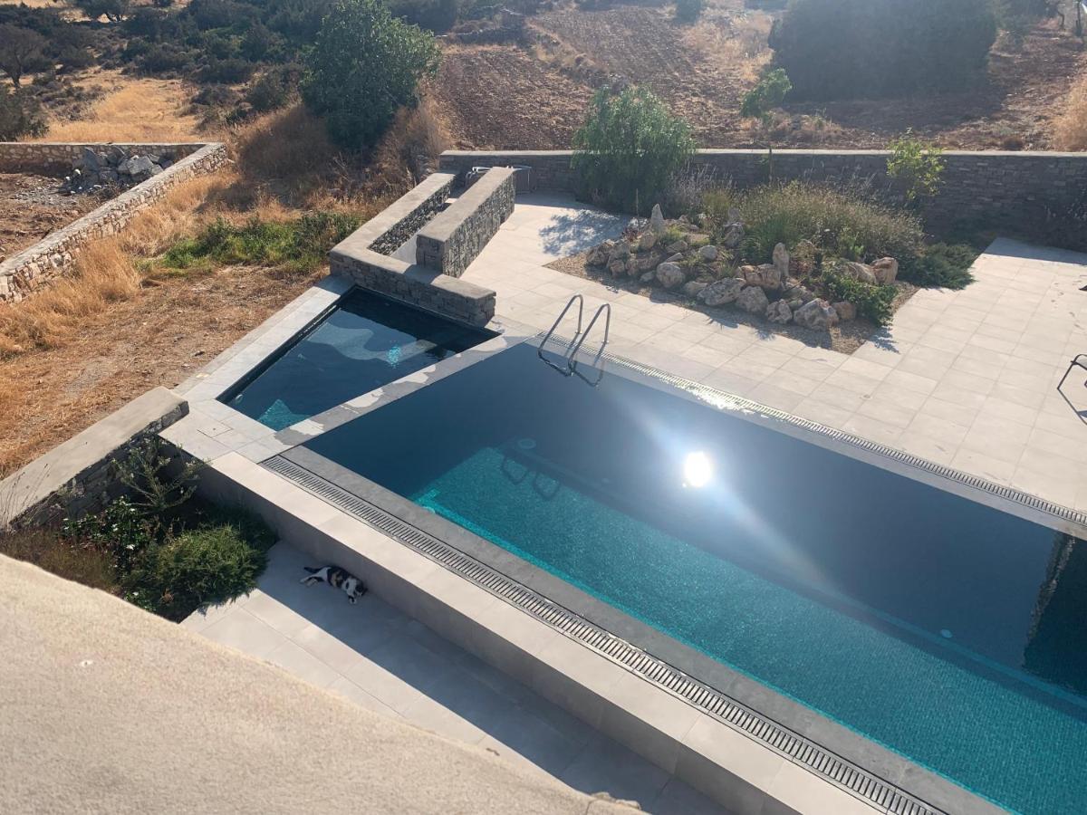 Paros-Memories-Neubau-Villen, Sportpool Aspro Chorio Экстерьер фото