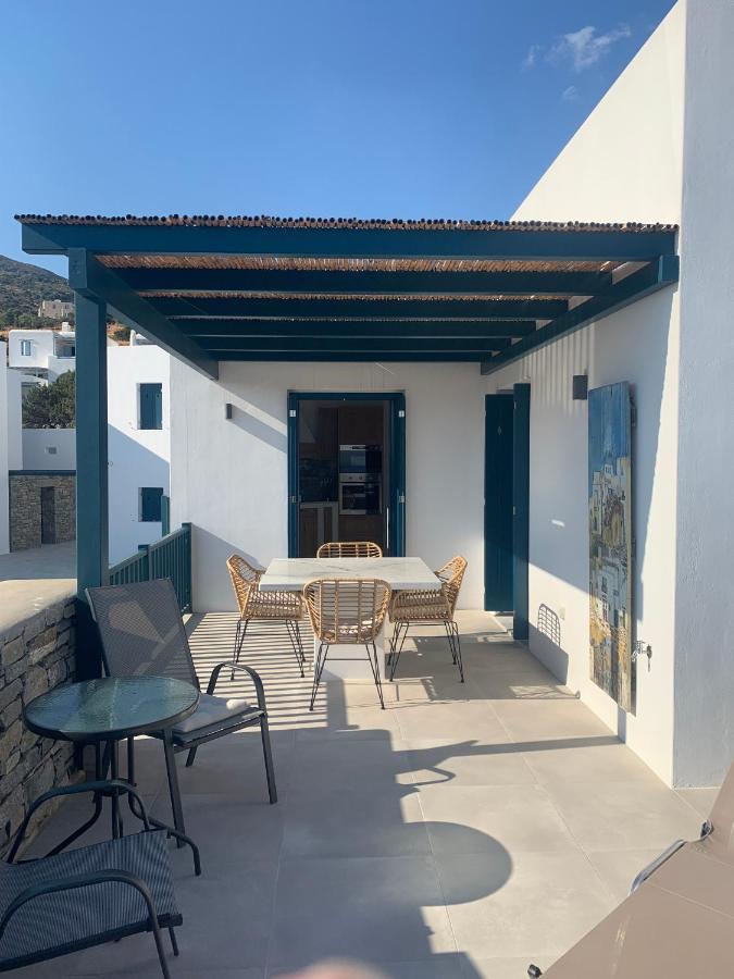 Paros-Memories-Neubau-Villen, Sportpool Aspro Chorio Экстерьер фото