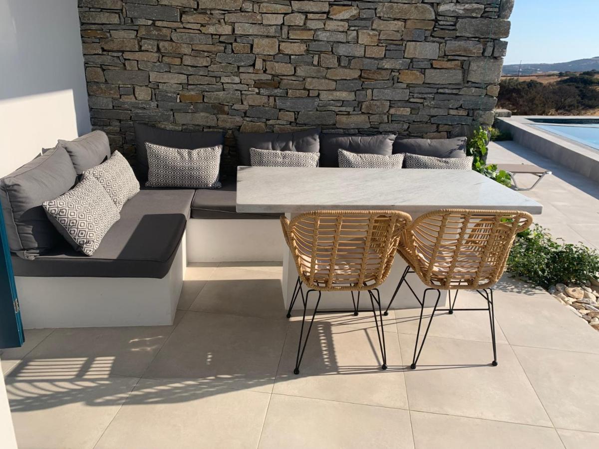 Paros-Memories-Neubau-Villen, Sportpool Aspro Chorio Экстерьер фото