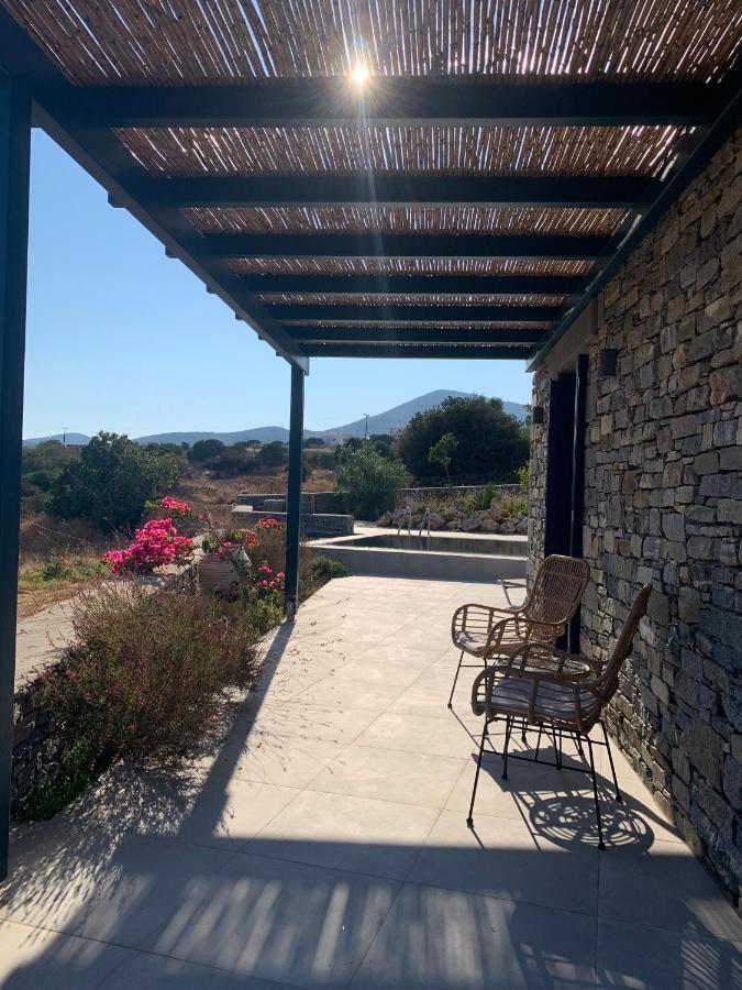Paros-Memories-Neubau-Villen, Sportpool Aspro Chorio Экстерьер фото