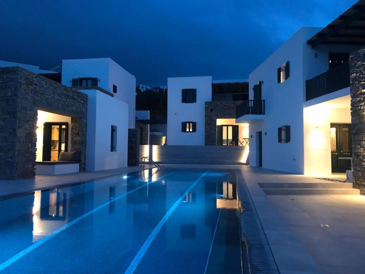 Paros-Memories-Neubau-Villen, Sportpool Aspro Chorio Экстерьер фото