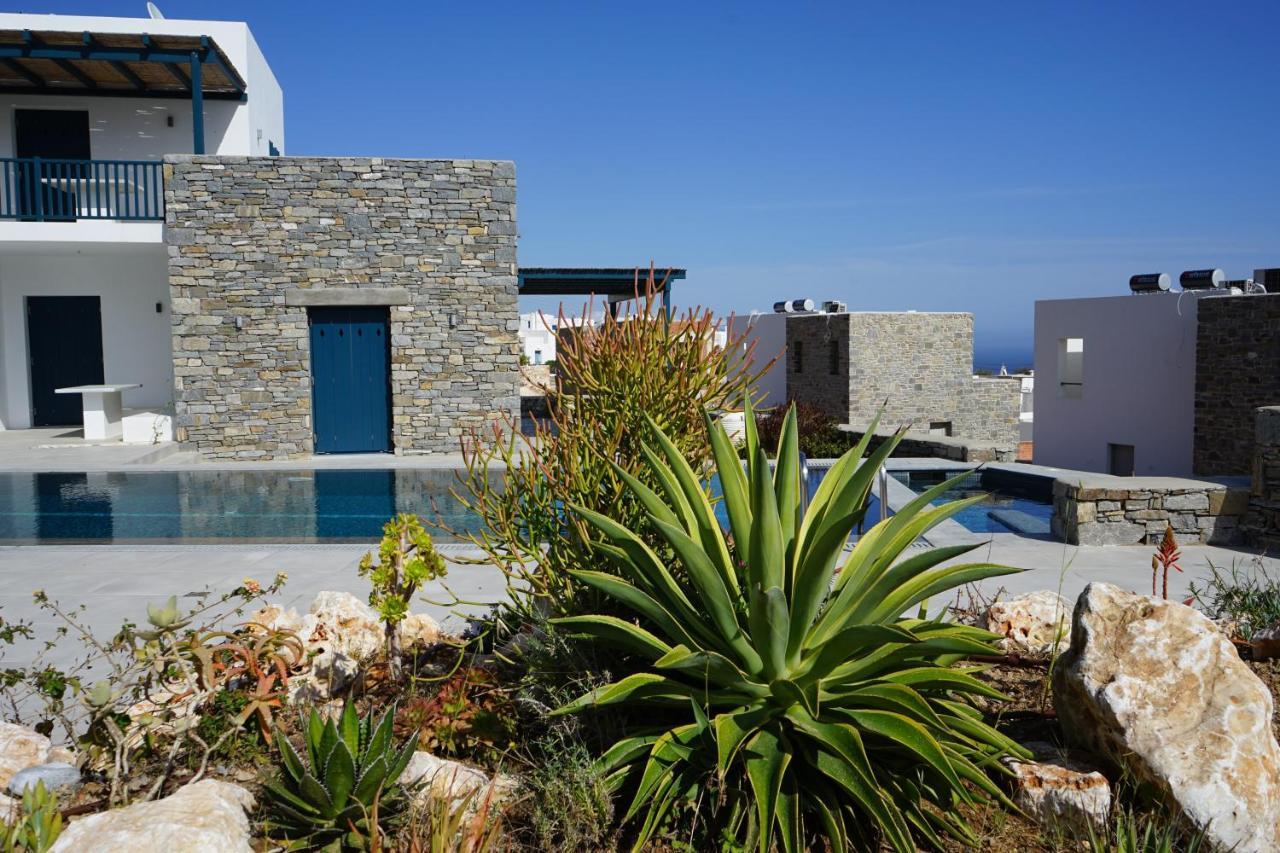 Paros-Memories-Neubau-Villen, Sportpool Aspro Chorio Экстерьер фото